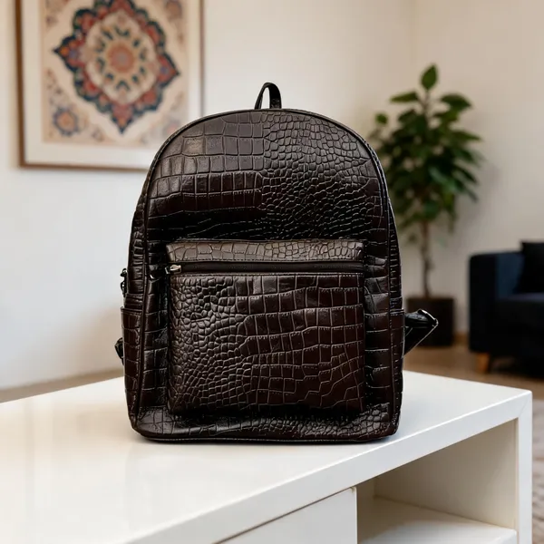 Brown_Genuine_Leather_Casual_Backpack_For_Men
