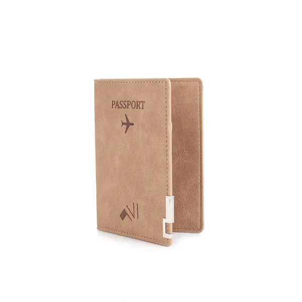 Beige_Vegan_Leather_Passport_Holder_For_Travel