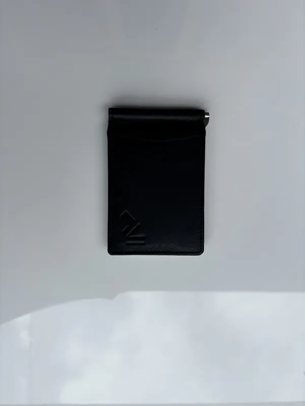 Black_Genuine_Leather_Money_Clip_Wallet_For_Men