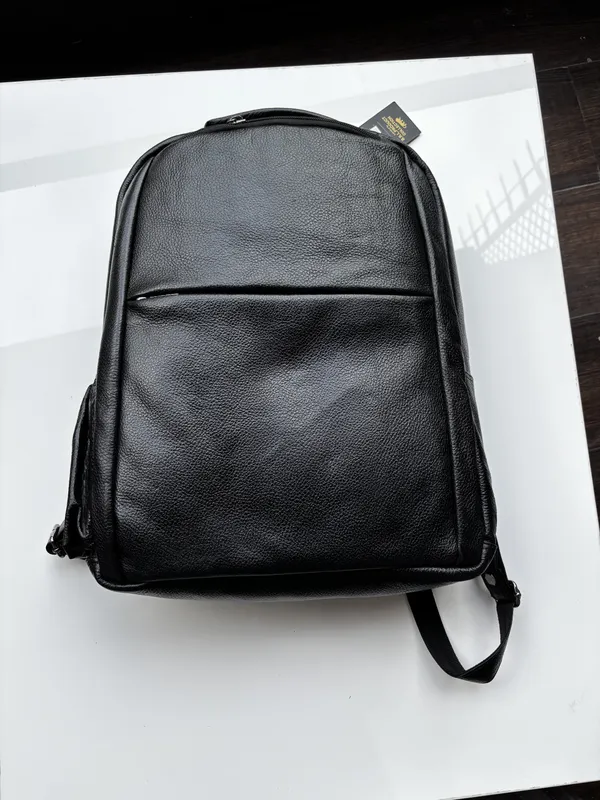Black_Genuine_Leather_Casual_Backpack_For_Men