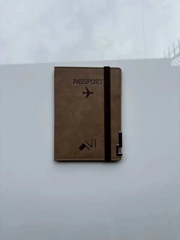 Brown_Vegan_Leather_Passport_Holder_For_Travel