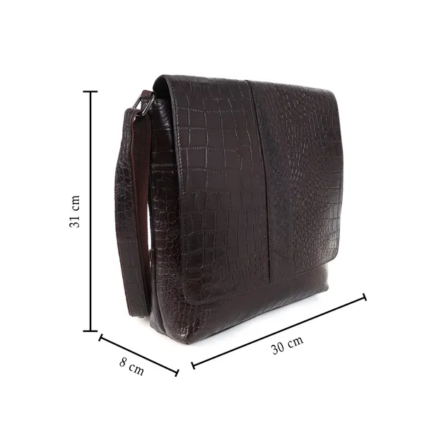 Brown_Genuine_Leather_Crossbody_Sling_Bag_For_Unisex