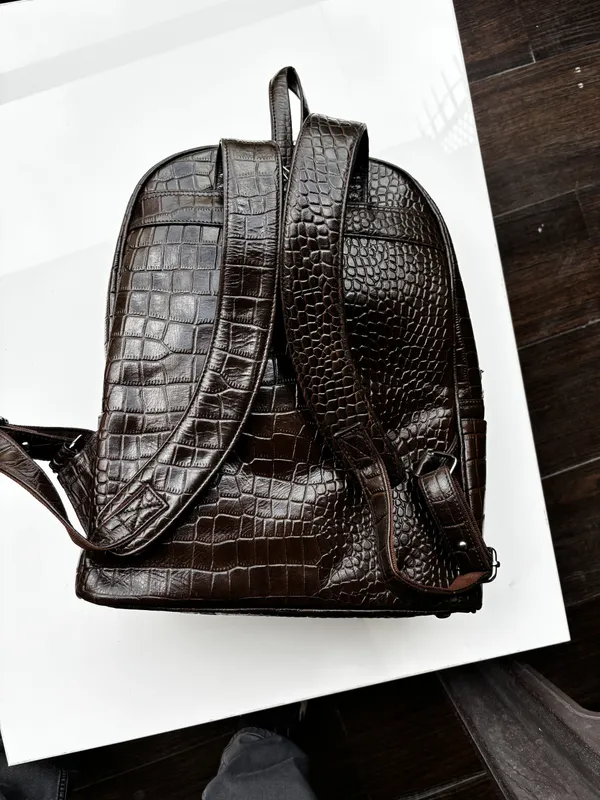 Brown_Genuine_Leather_Casual_Backpack_For_Men