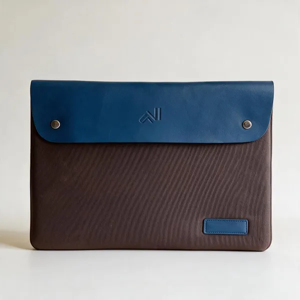 Brown_And_Blue_Vegan_Leather_Laptop_Bag_For_Office