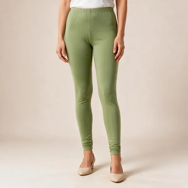 Pista_Green_Cotton_Lycra_Churidar_Leggings_For_Women