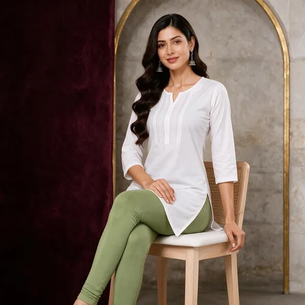 Pista_Green_Cotton_Lycra_Churidar_Leggings_For_Women