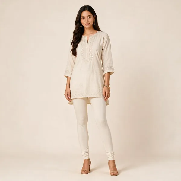 Off_White_Cotton_Lycra_Churidar_Leggings_For_Women