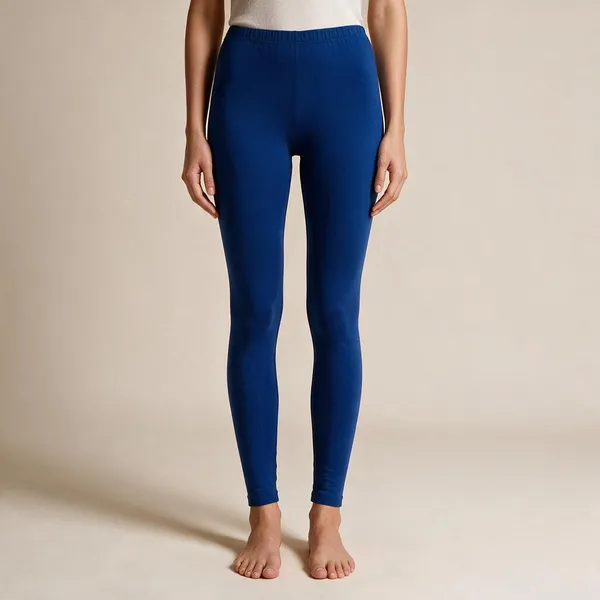 Royal_Blue_Cotton_Lycra_Churidar_Leggings_For_Women