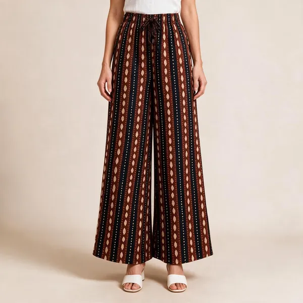 Maroon_Pure_Cotton_Flared_Palazzo_For_Women