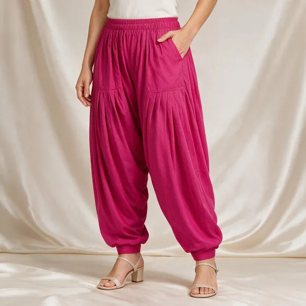 Rani_Pure_Cotton_Patiala_Salwar_Pant_For_Women