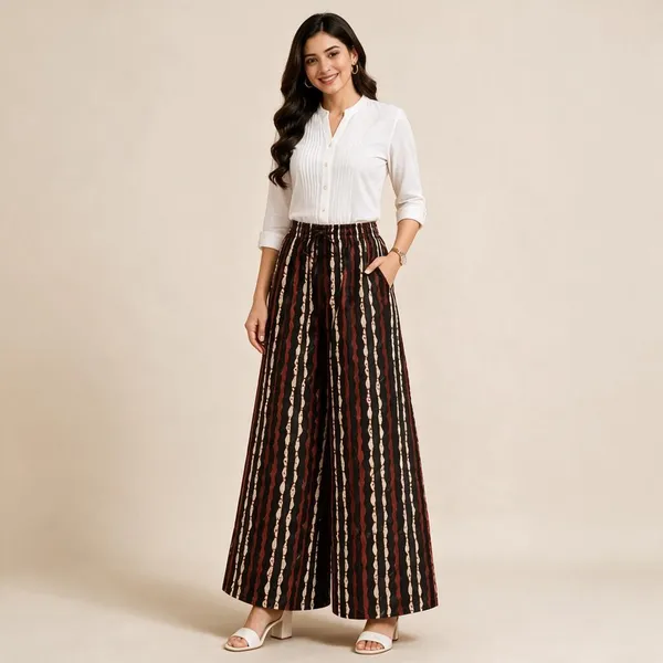 Black_Pure_Cotton_Flared_Palazzo_For_Women