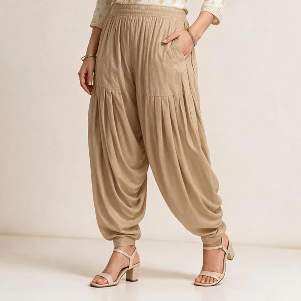 Skin_Pure_Cotton_Patiala_Salwar_Pant_For_Women