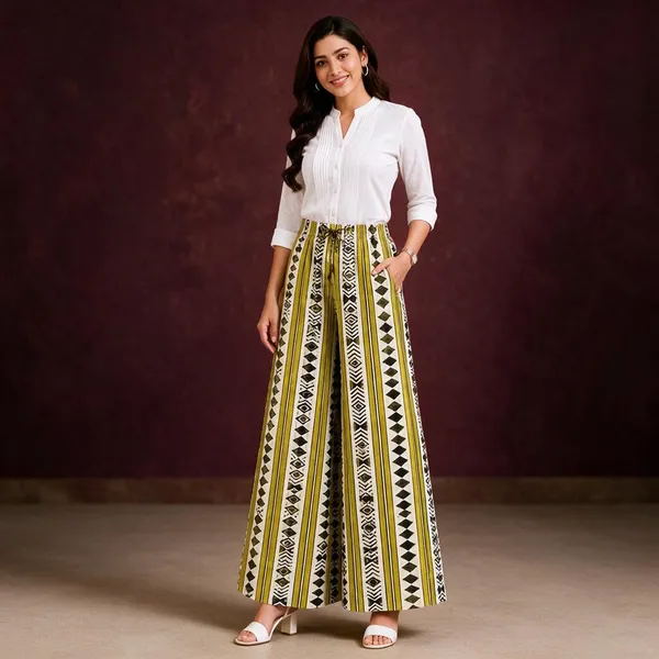 Multicolor_Pure_Cotton_Flared_Palazzo_For_Women