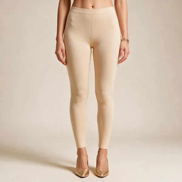 Light_Skin_Cotton_Lycra_Ankle_Length_Leggings_For_Women