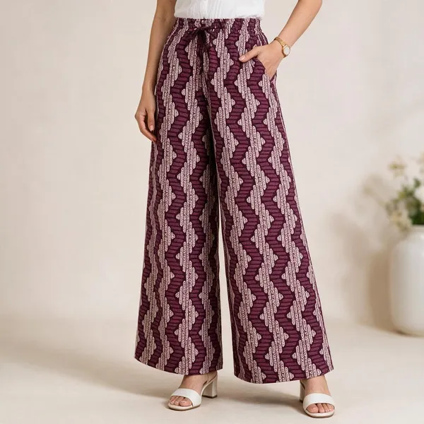 Purple_Pure_Cotton_Flared_Palazzo_For_Women