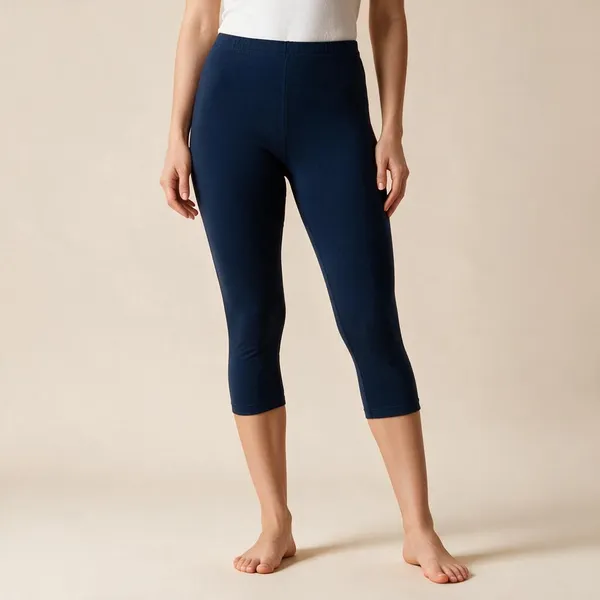 Navy_Blue_Cotton_Lycra_Capri_Leggings_For_Women