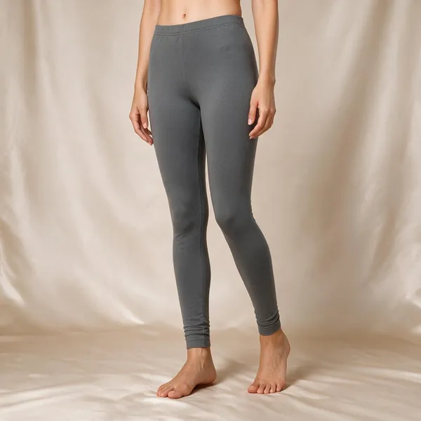 Steel_Grey_Cotton_Lycra_Churidar_Leggings_For_Women