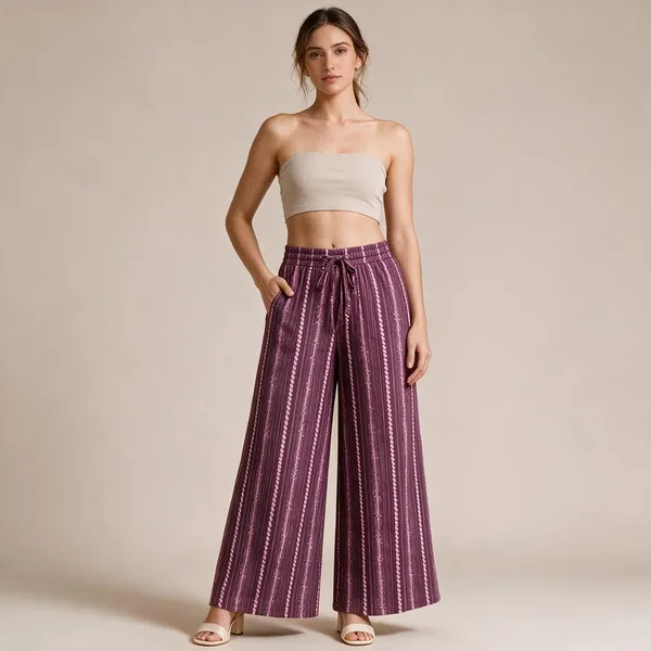 Purple_Pure_Cotton_Flared_Palazzo_For_Women