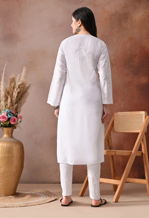 Pure_Grace_Hand_Embroidered_Chikankari_Cotton_Kurta_Classic_White