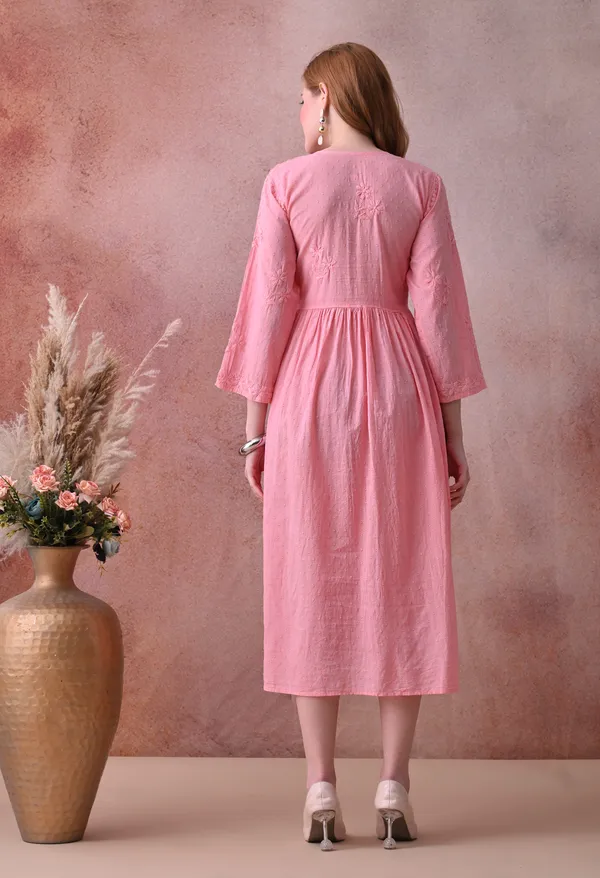 Blush_Grace_Hand-Embroidered_Chikankari_Dobby_Cotton_Midi_Dress