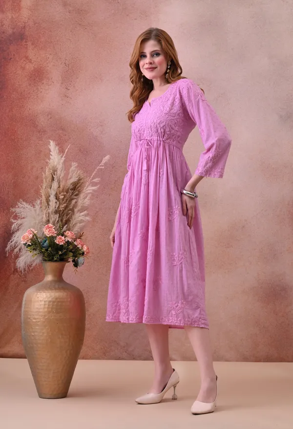 Blush_Pink_Hand-Embroidered_Chikankari_Dobby_Cotton_Midi_Dress