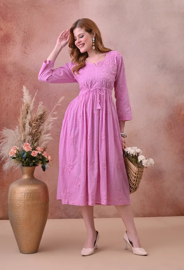 Blush_Pink_Hand-Embroidered_Chikankari_Dobby_Cotton_Midi_Dress
