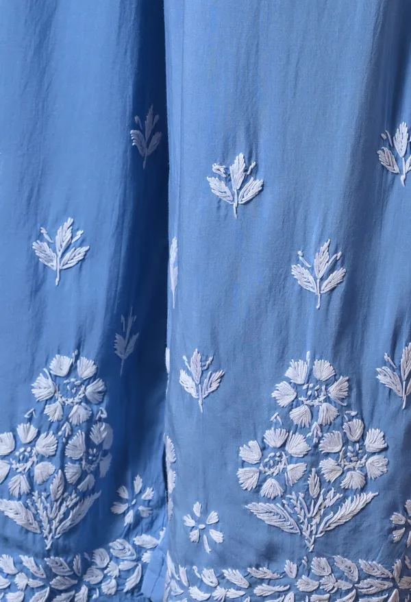 Premium_Modal_Chikankari_Embroidered_Set_-_Blue