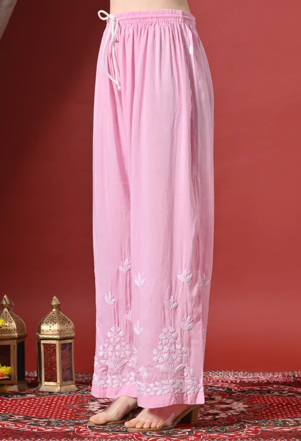 Premium_Modal_Chikankari_Embroidered_Set_-_Pink