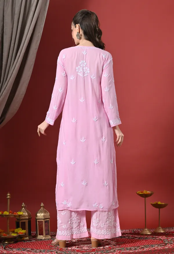 Premium_Modal_Chikankari_Embroidered_Set_-_Pink