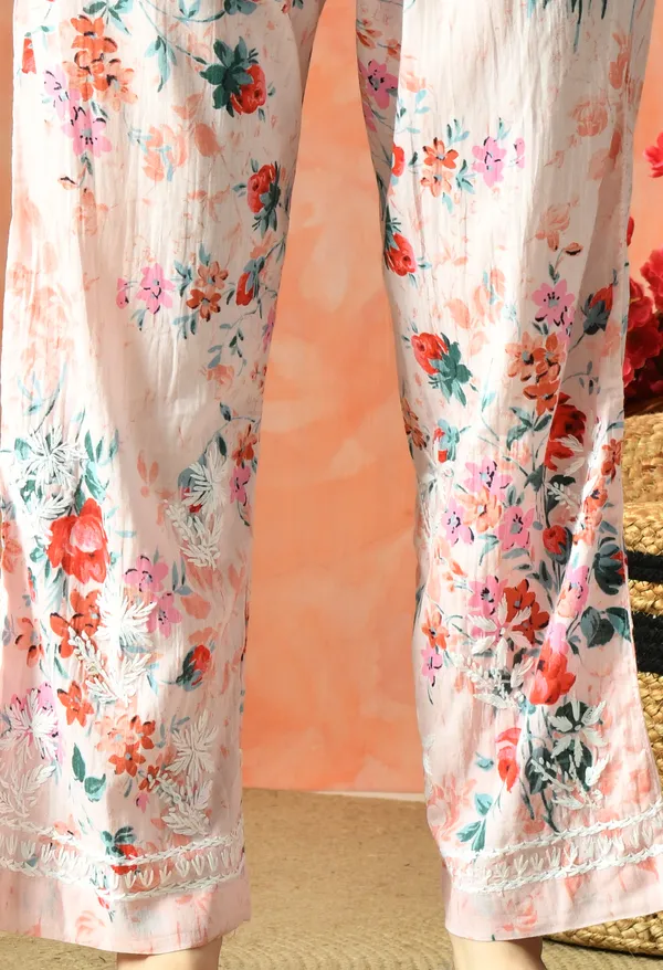 Blush_Pink_Floral_Hand_Embroidered_Mulmul_Chikankari_Kurta_Plazo_Set