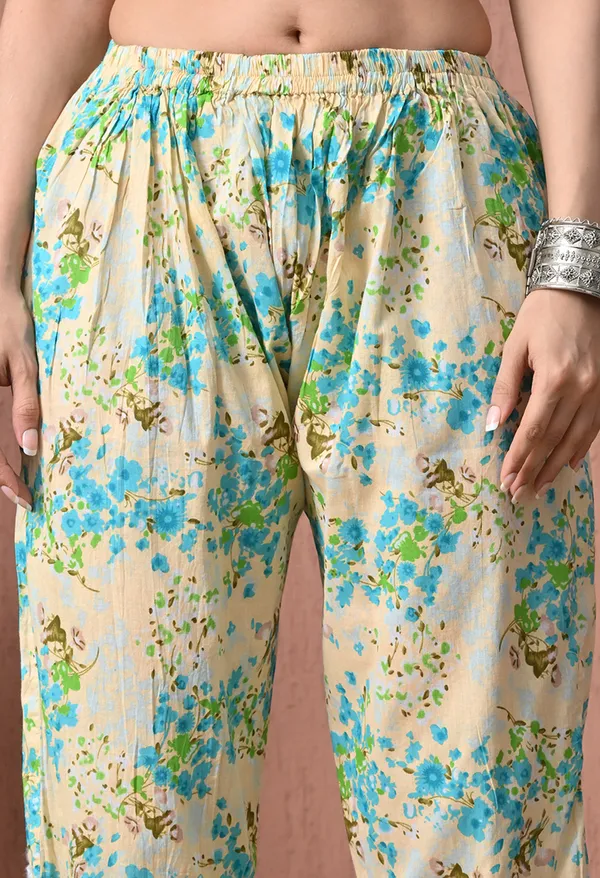 Syrish_Green_Floral_Mulmul_Chikankari_Hand_Embroidered_Kurta_Set