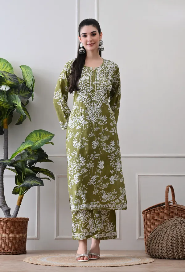 Hand_Embroidered_Chikankari_Mulmul_Plazo_Set-Mehdi
