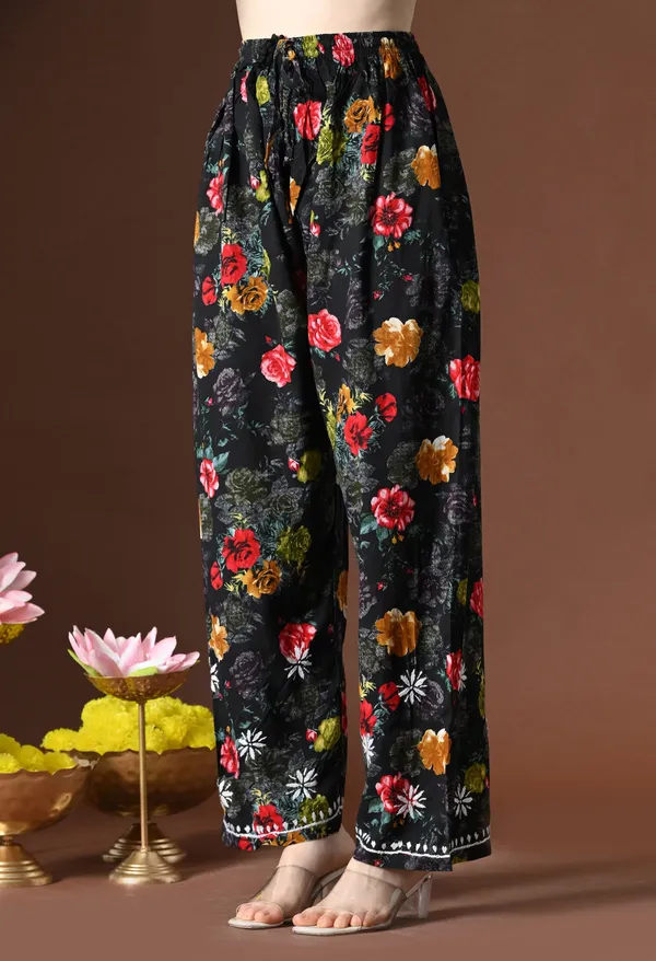 Floral_Bliss_Hand-Embroidered_Rayon_Chikankari_Set__Black