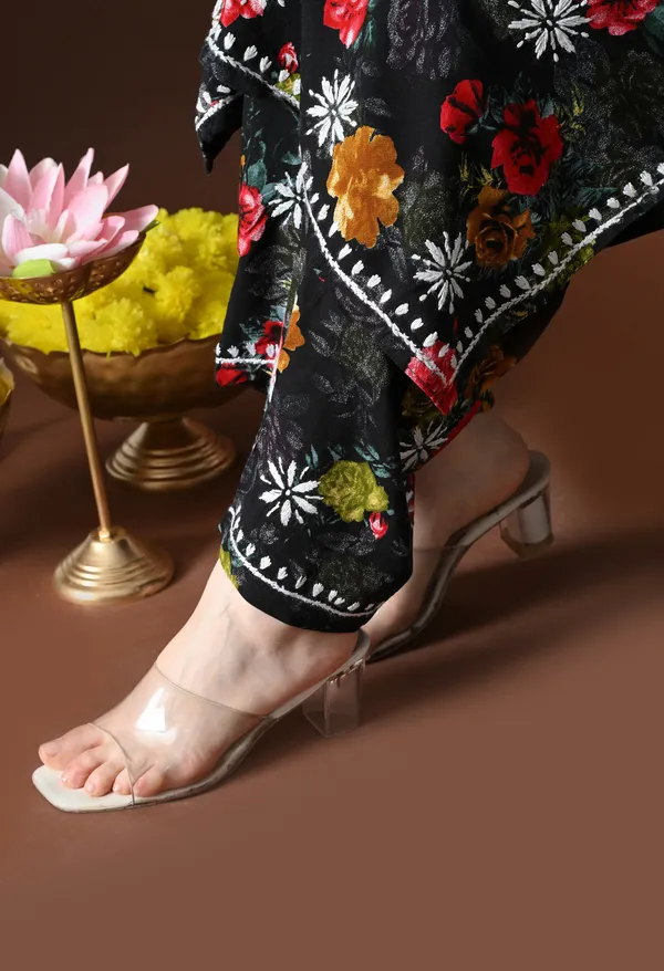 Floral_Bliss_Hand-Embroidered_Rayon_Chikankari_Set__Black