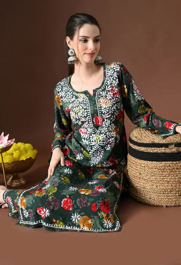 Olive_Charm_Rayon_Floral_Chikankari_Set