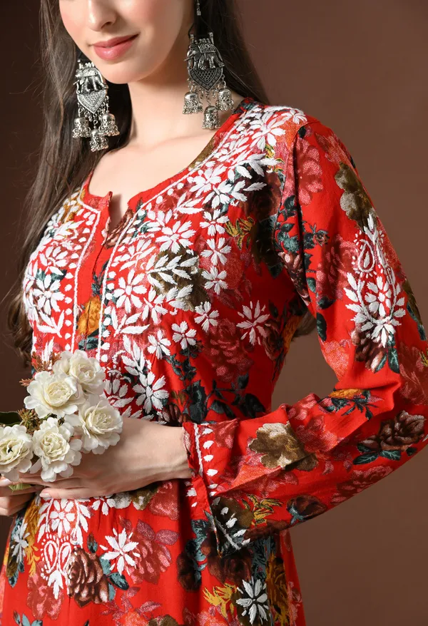 Ruby_Garden_Hand-Embroidered_Chikankari_Suit_Set