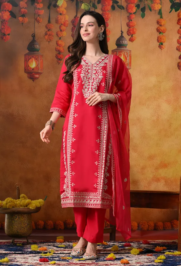 Roman_Silk_Embroidered_Kurta_Set_with_Organza_Dupatta_&_Silk_Pants