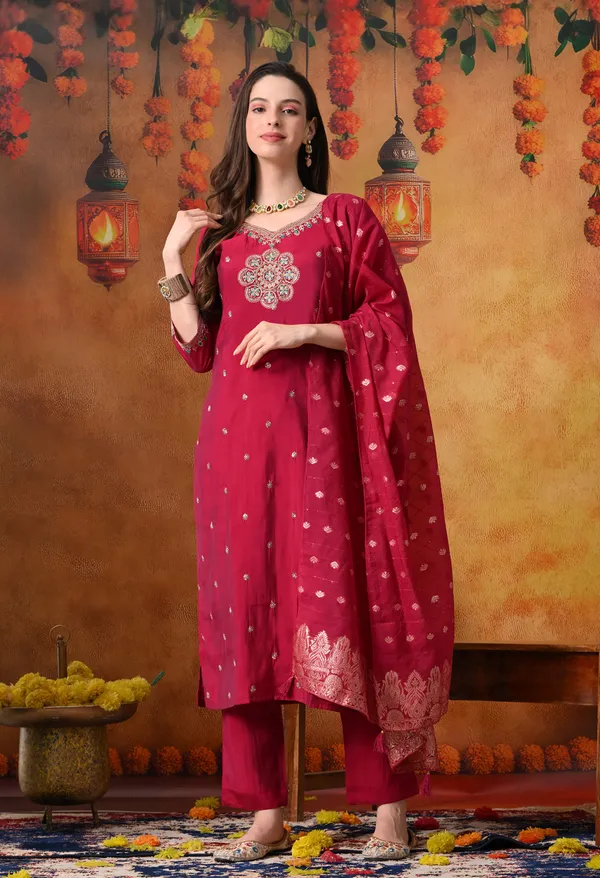 Roman_Silk_Two-Tone_Embroidered_Kurta_Set_with_Banarasi_Jacquard_Dupatta_&_Silk_Pants