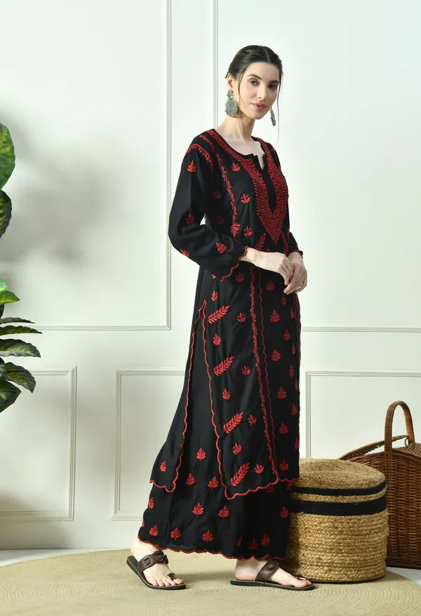 Black_Beauty_Vibrant_Chikankari_Set-_Red