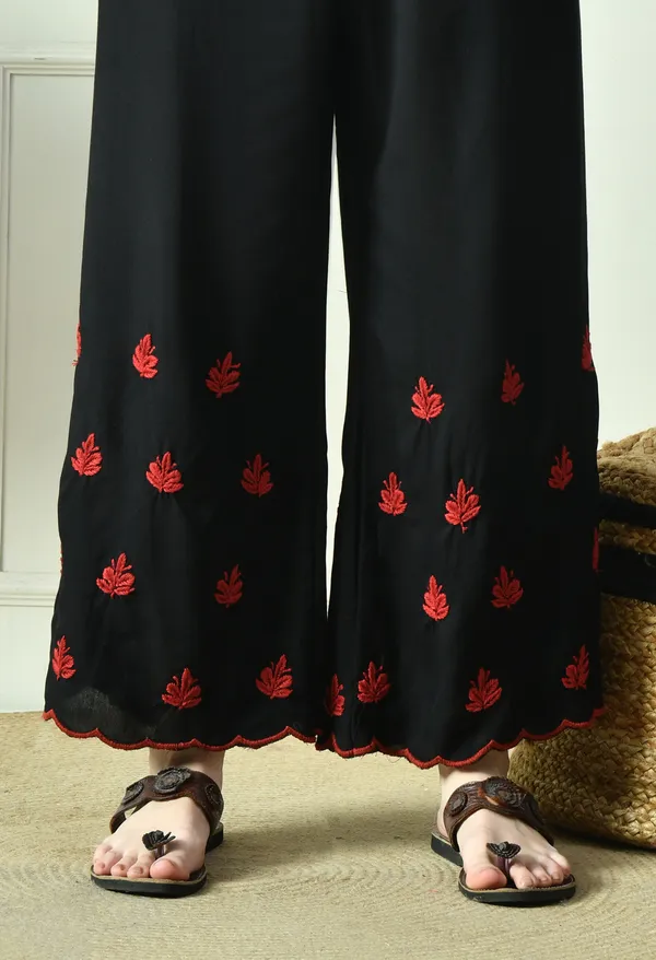 Black_Beauty_Vibrant_Chikankari_Set-_Red