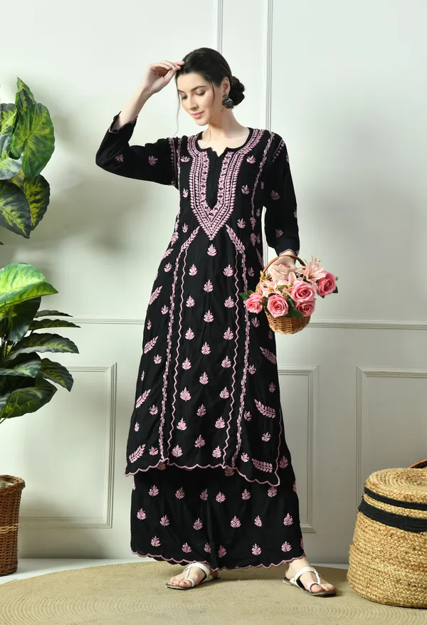 Black_Beauty_Vibrant_Chikankari_Set_-_Purple