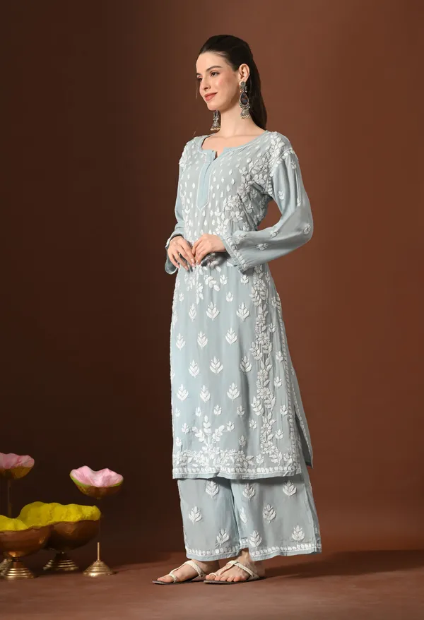 Soft_Grey_Modal_Chikankari_Embroidered_Kurta_with_Matching_Pants
