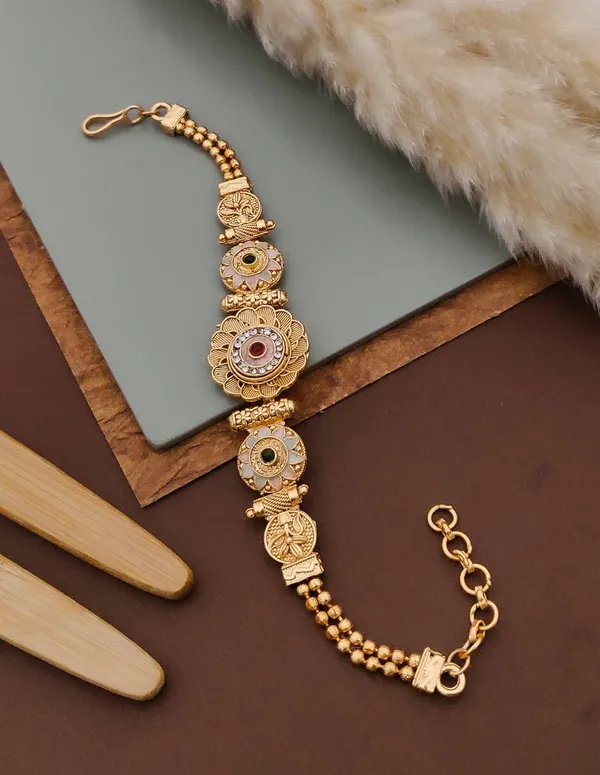 Gold_Brass_Copper_Bracelet_For_Women