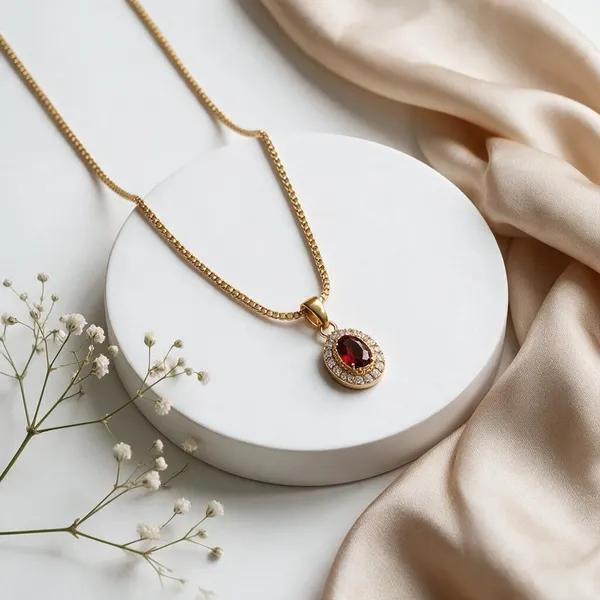 Gold_Brass_Copper_Imitation_Chain_Pendant_For_Women