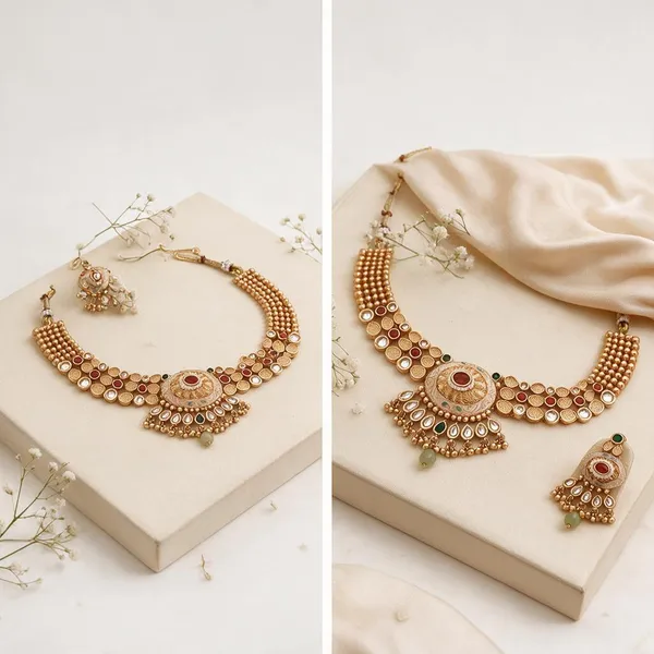 Gold_Brass_Copper_Necklace_Set_For_Women