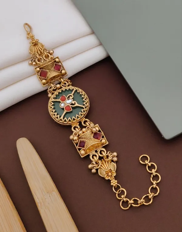 Gold_Brass_Copper_Bracelet_For_Women