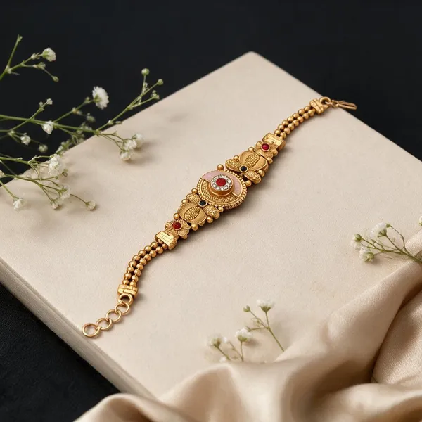 Gold_Brass_Copper_Bracelet_For_Women
