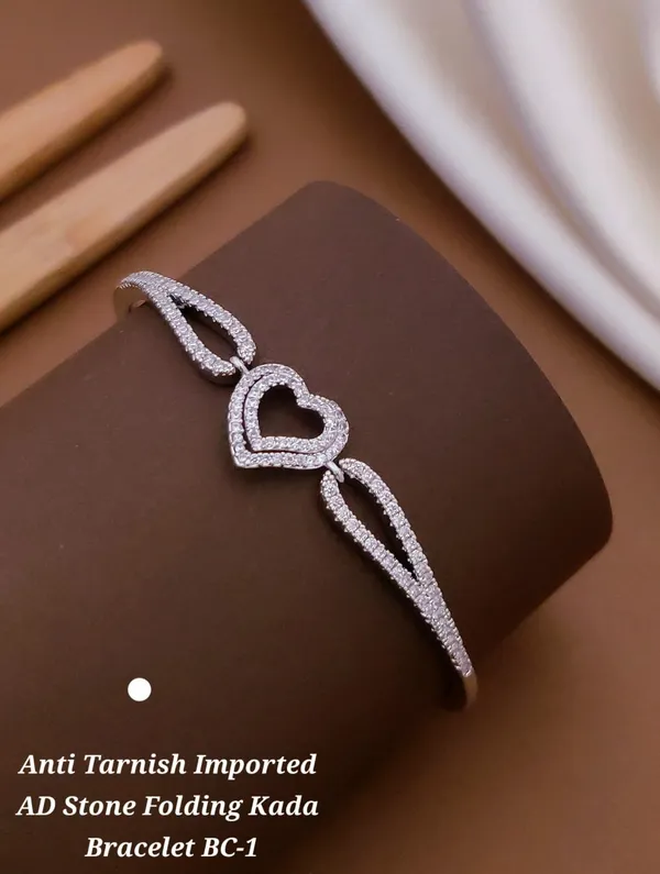 Silver_Brass_&_Copper_Bracelet_For_Women
