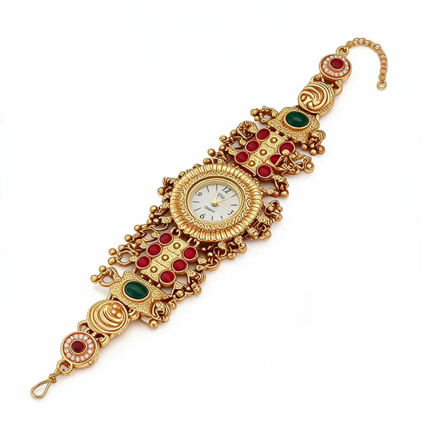 Gold_Brass_Copper_Watch_For_Women