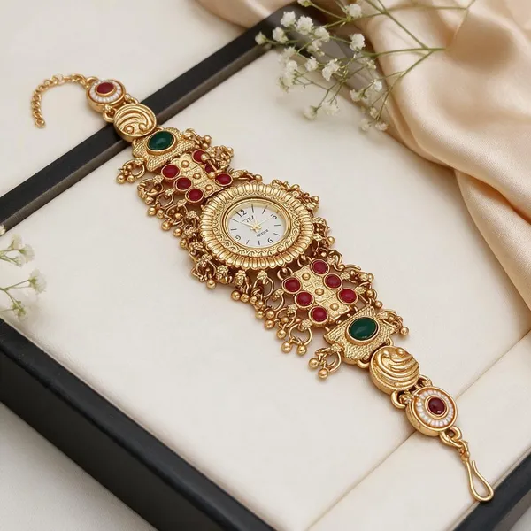 Gold_Brass_Copper_Watch_For_Women